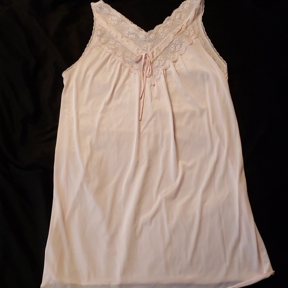 Vintage Katz USA Made Nightie Pink VGUC - Picture 5 of 9